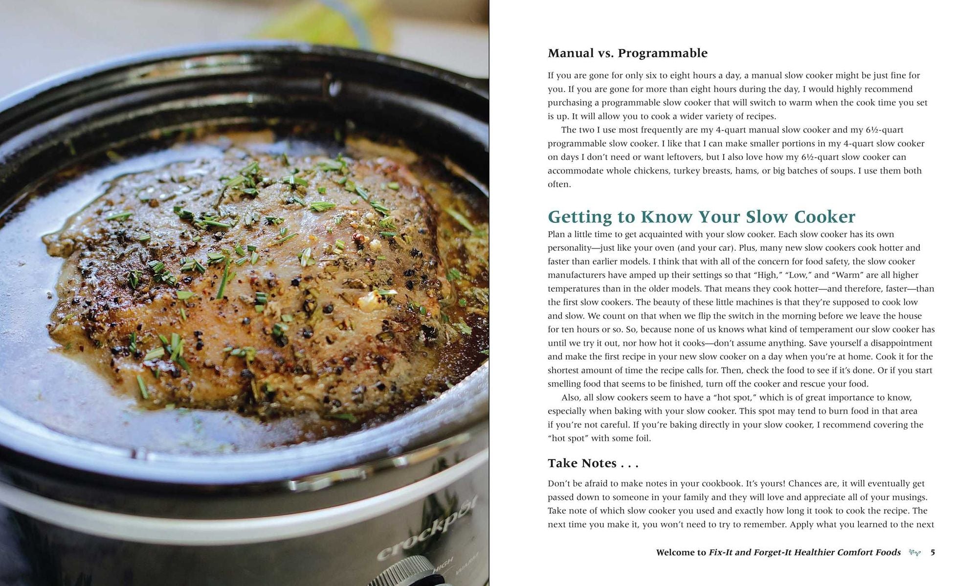 Fix-It and Forget-It Healthier Comfort Foods: Quick & Easy Meals for Your Slow Cooker or Instant Pot