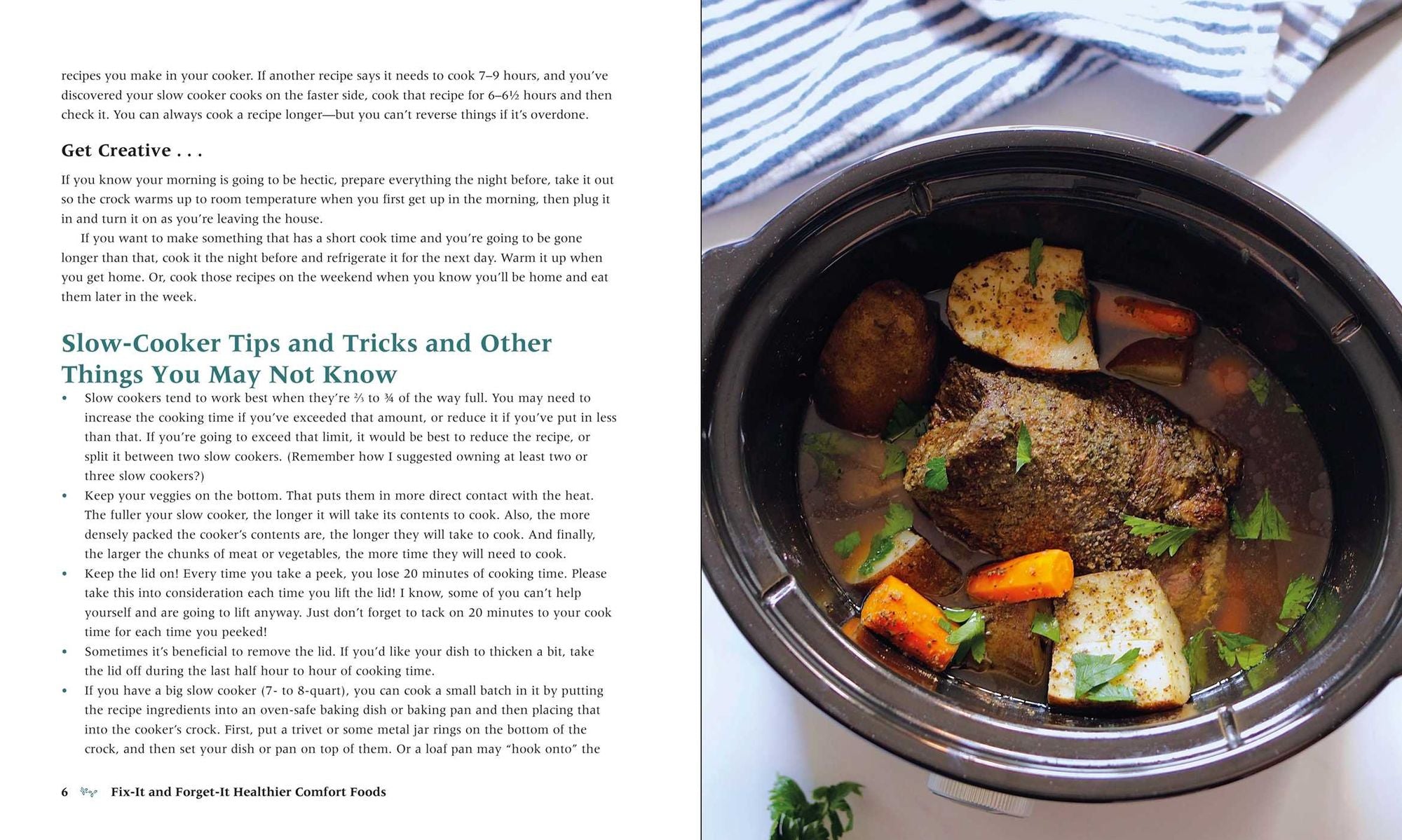 Fix-It and Forget-It Healthier Comfort Foods: Quick & Easy Meals for Your Slow Cooker or Instant Pot