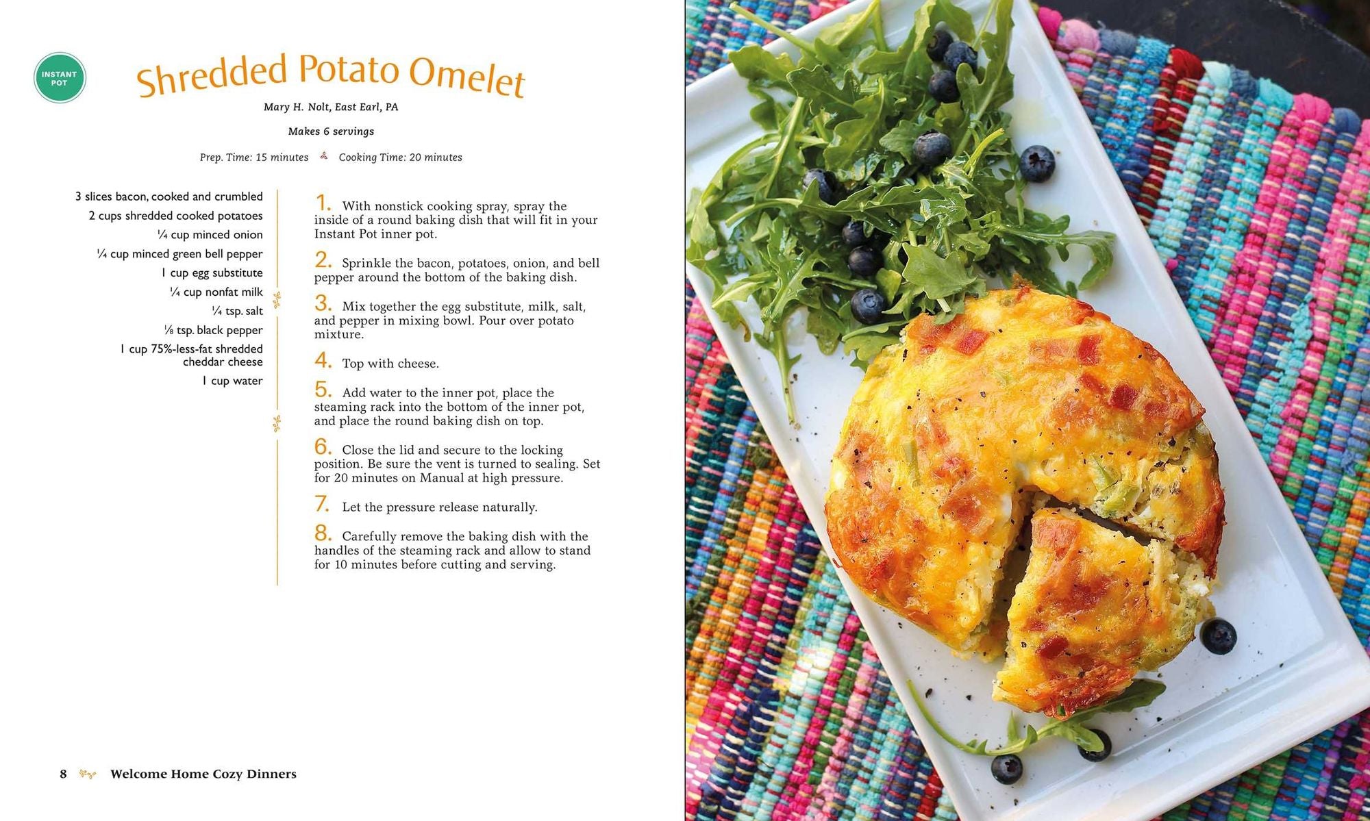 Welcome Home Cozy Dinners: Quick & Easy Family Favorites