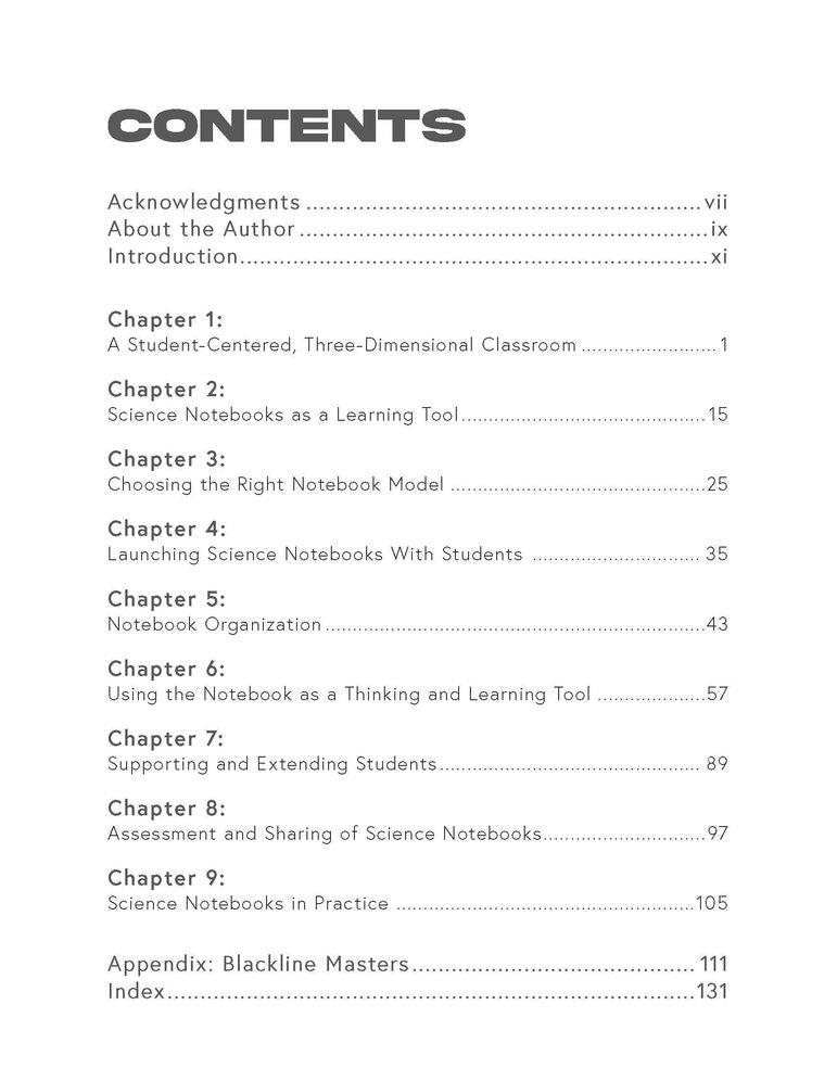 Science Notebooks in Student-Centered Classrooms