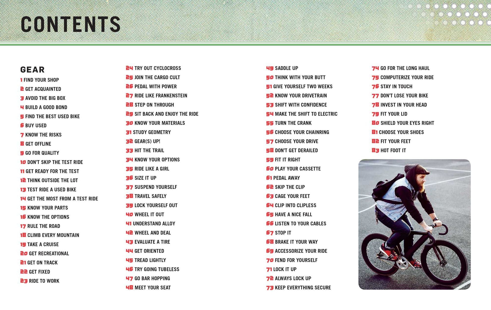 The Total Bicycling Manual: 268 Ways to Optimize Your Ride