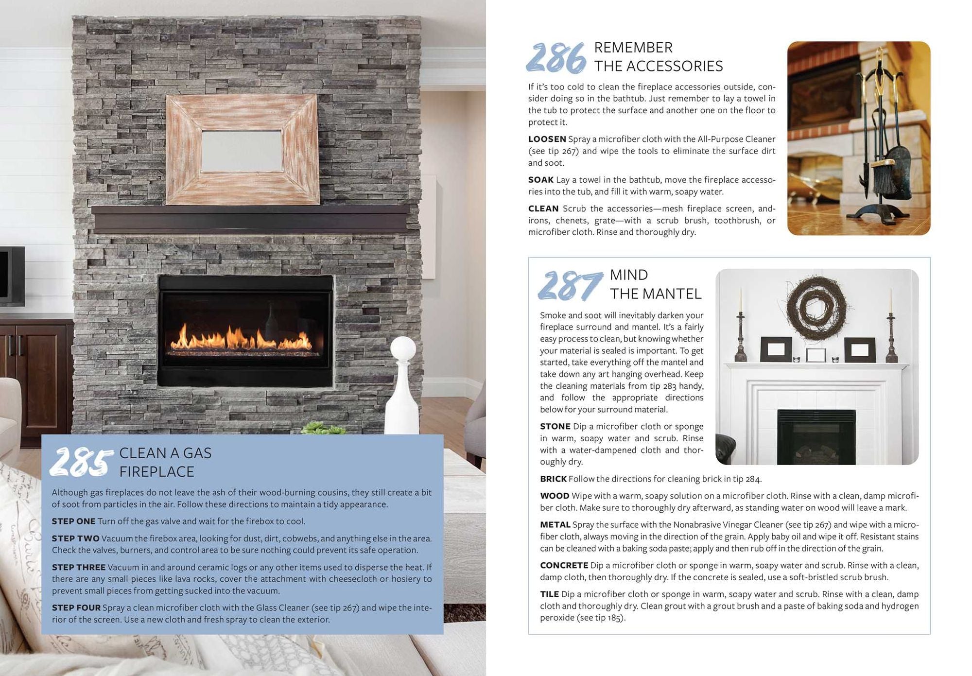 365 Quick & Easy Tips: Home Cleaning: Simple Techniques to Keep Your Home Spotless and Polished Year Round