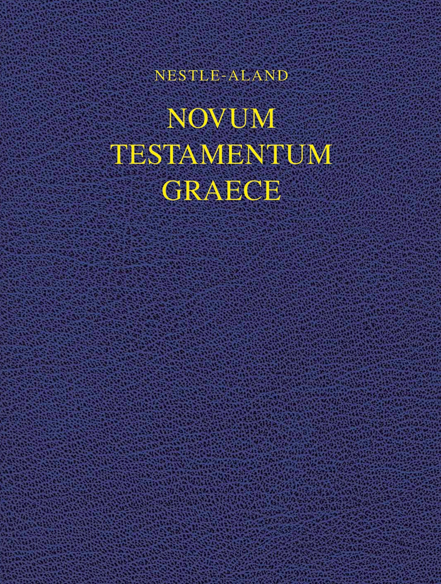 Novum Testamentum Graece (NA28), Wide Margin (Hardcover)
