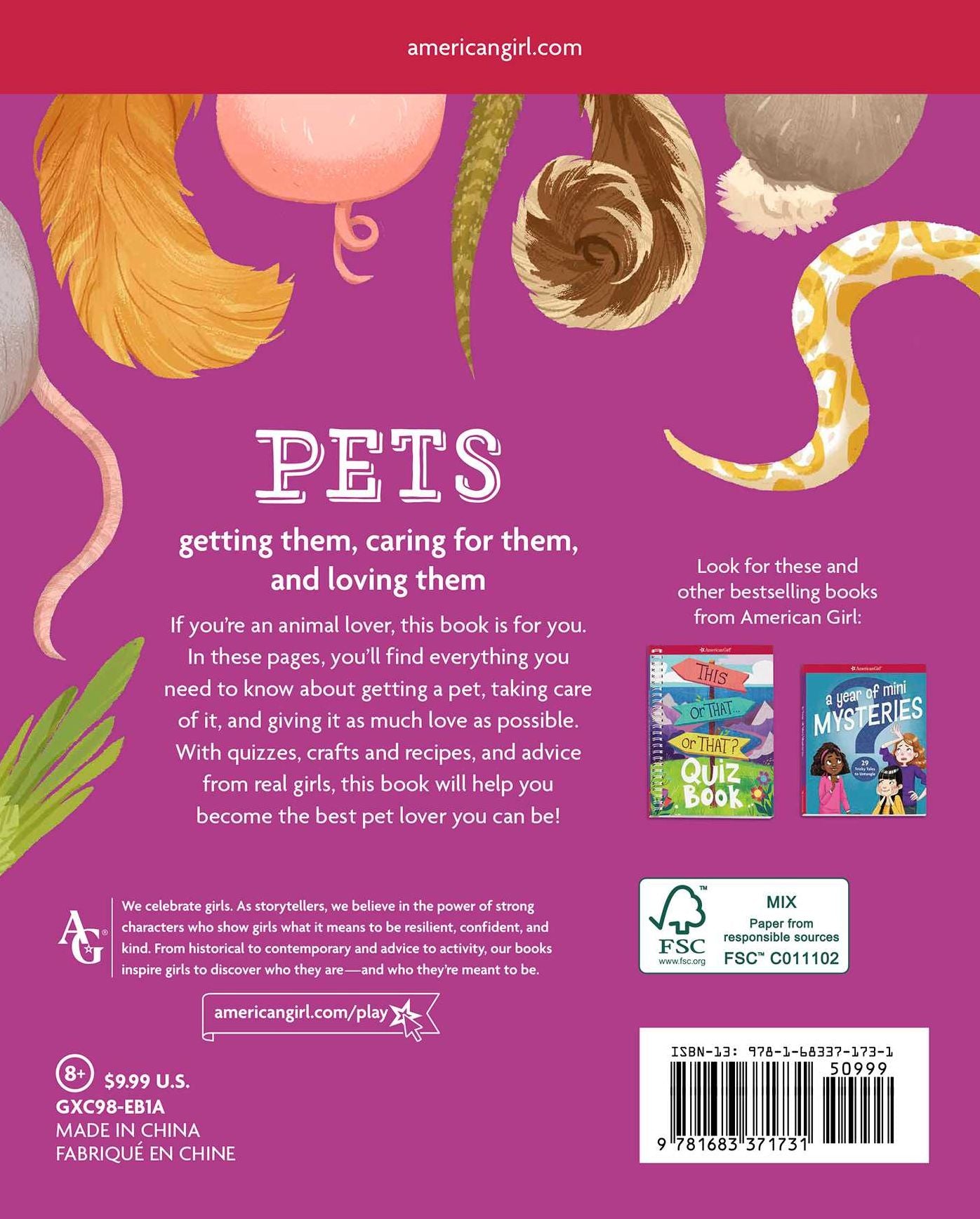 Pets: Getting them, caring for them, and loving them