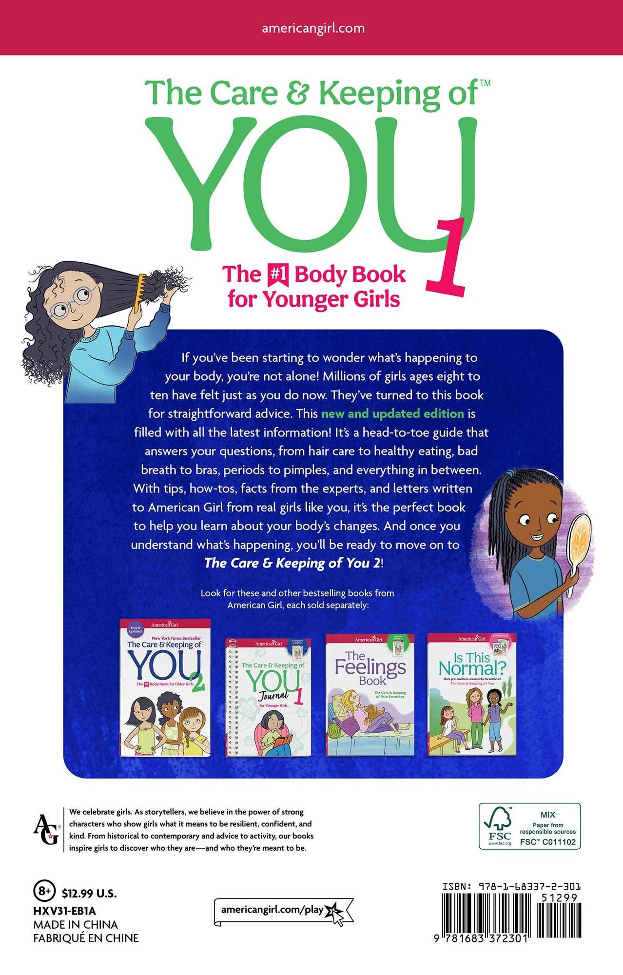 The Care and Keeping of You 1: The Body Book for Younger Girls