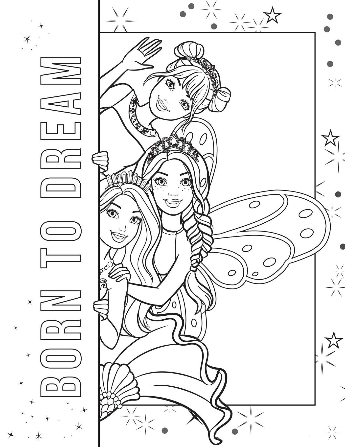 Barbie: Giant Coloring Book