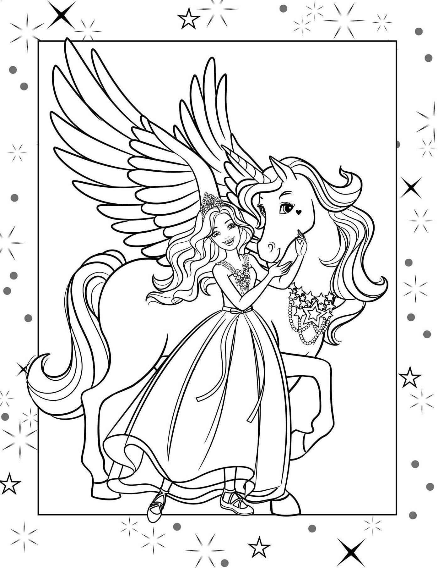 Barbie: Giant Coloring Book