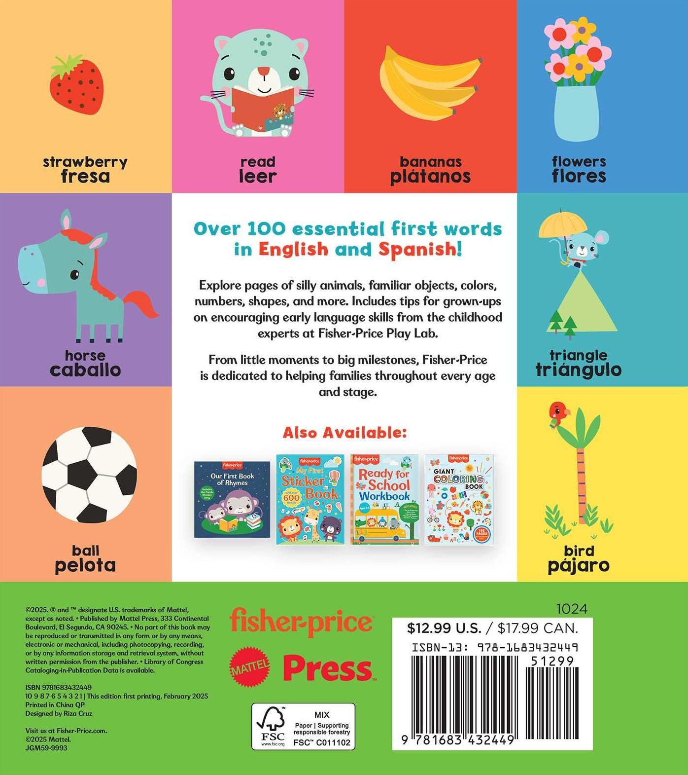 Fisher-Price First 100 Words / Primeras 100 palabras