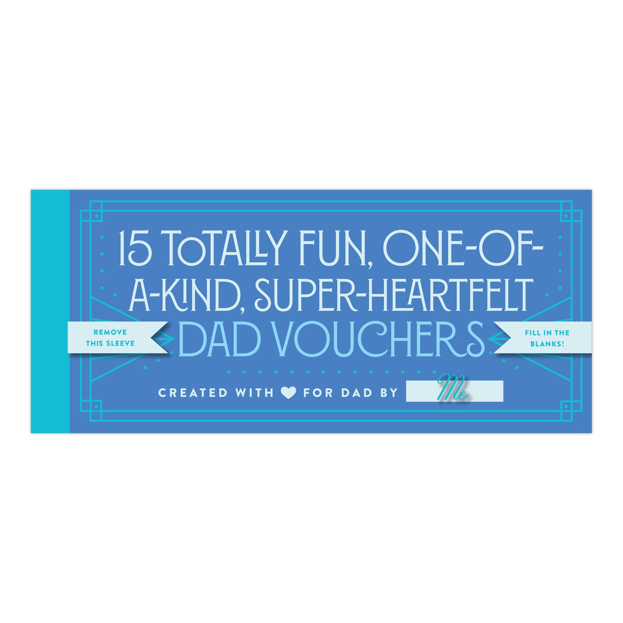 Fill in the Love Dad Vouchers, Book of 15 Dad Coupons