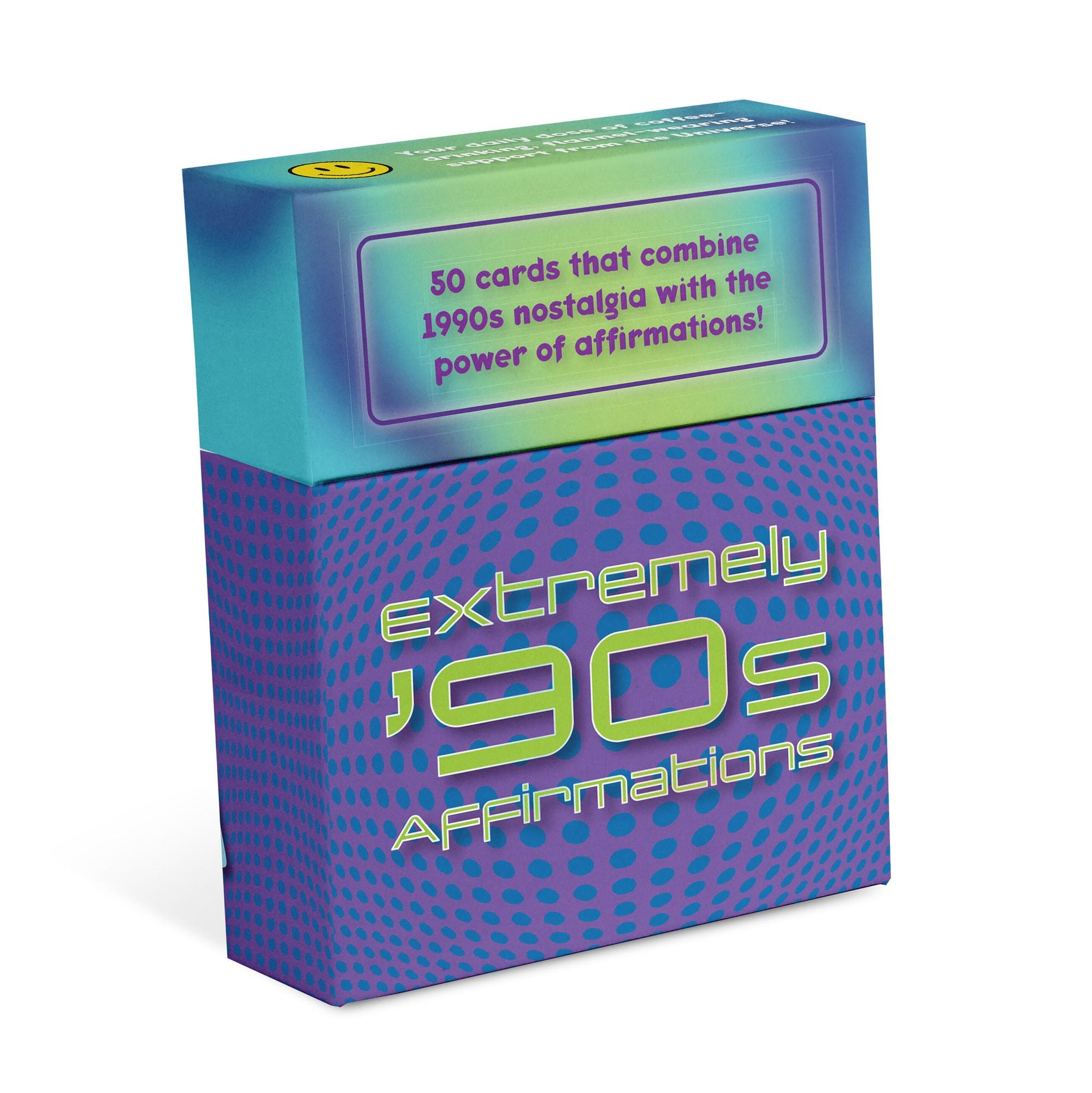 Extremely 90s Affirmations Deck: 50 Cards That Combine 1990s Nostalgia With The Power of Affirmations! (Affirmations from the Decades)