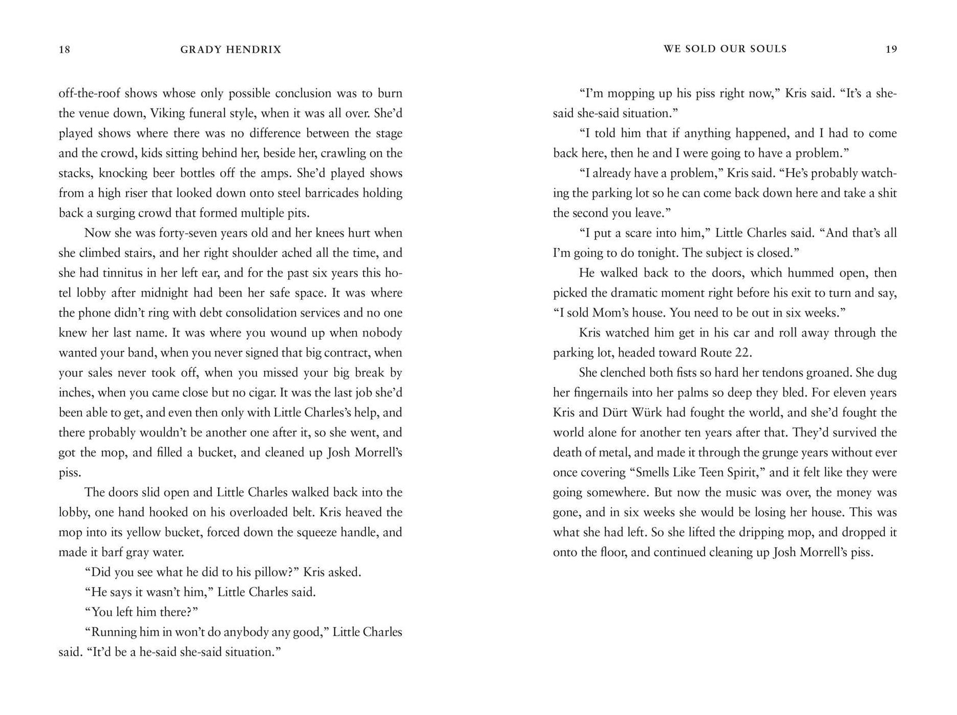 We Sold Our Souls: A Novel