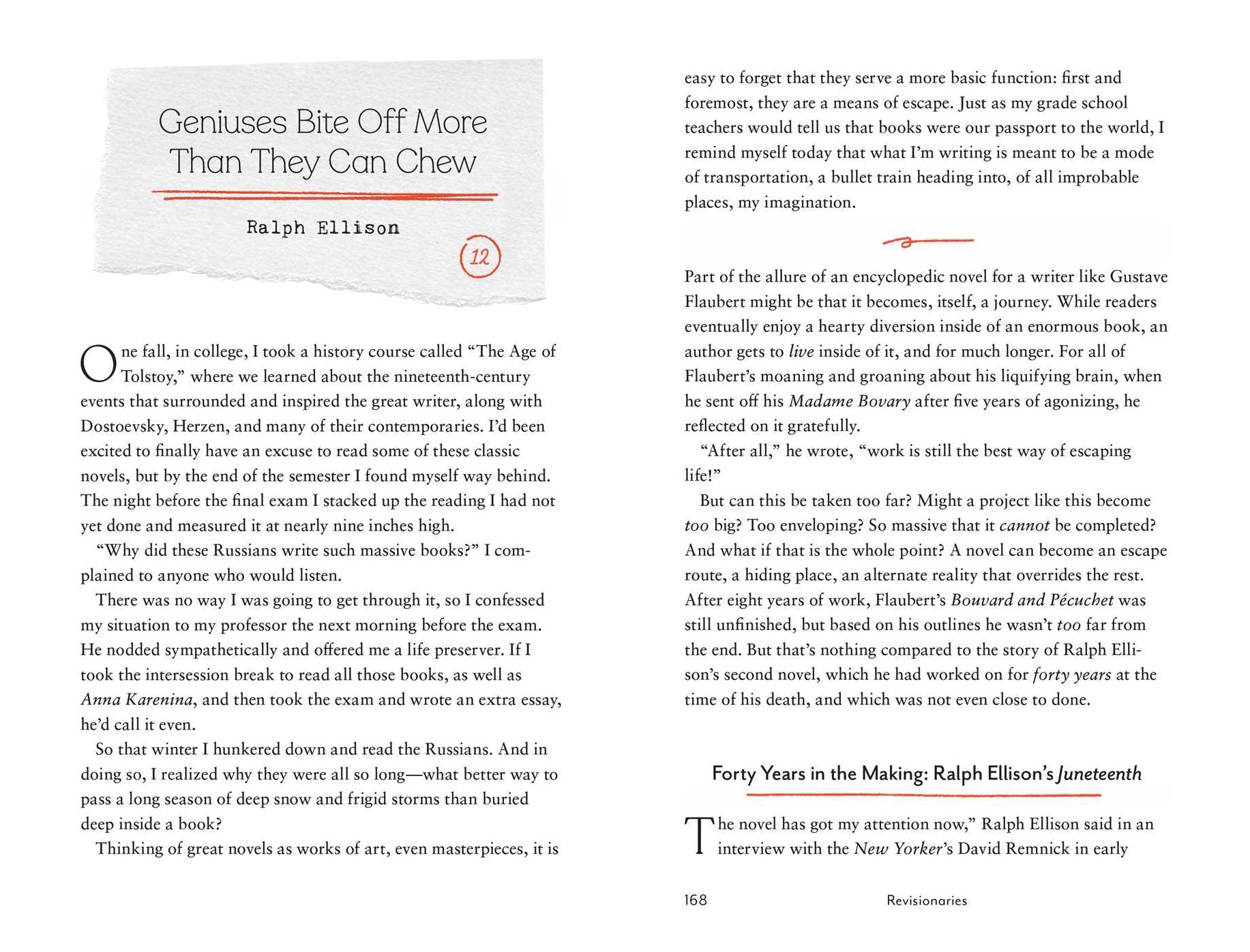 Revisionaries: What We Can Learn from the Lost, Unfinished, and Just Plain Bad Work of Great Writers