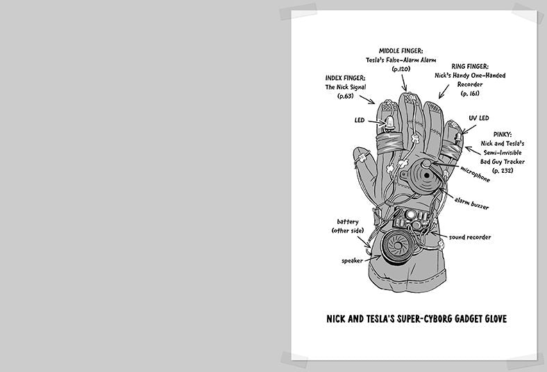 Nick and Tesla and the Super-Cyborg Gadget Glove: A Mystery with Gadgets You Can Build Yourself