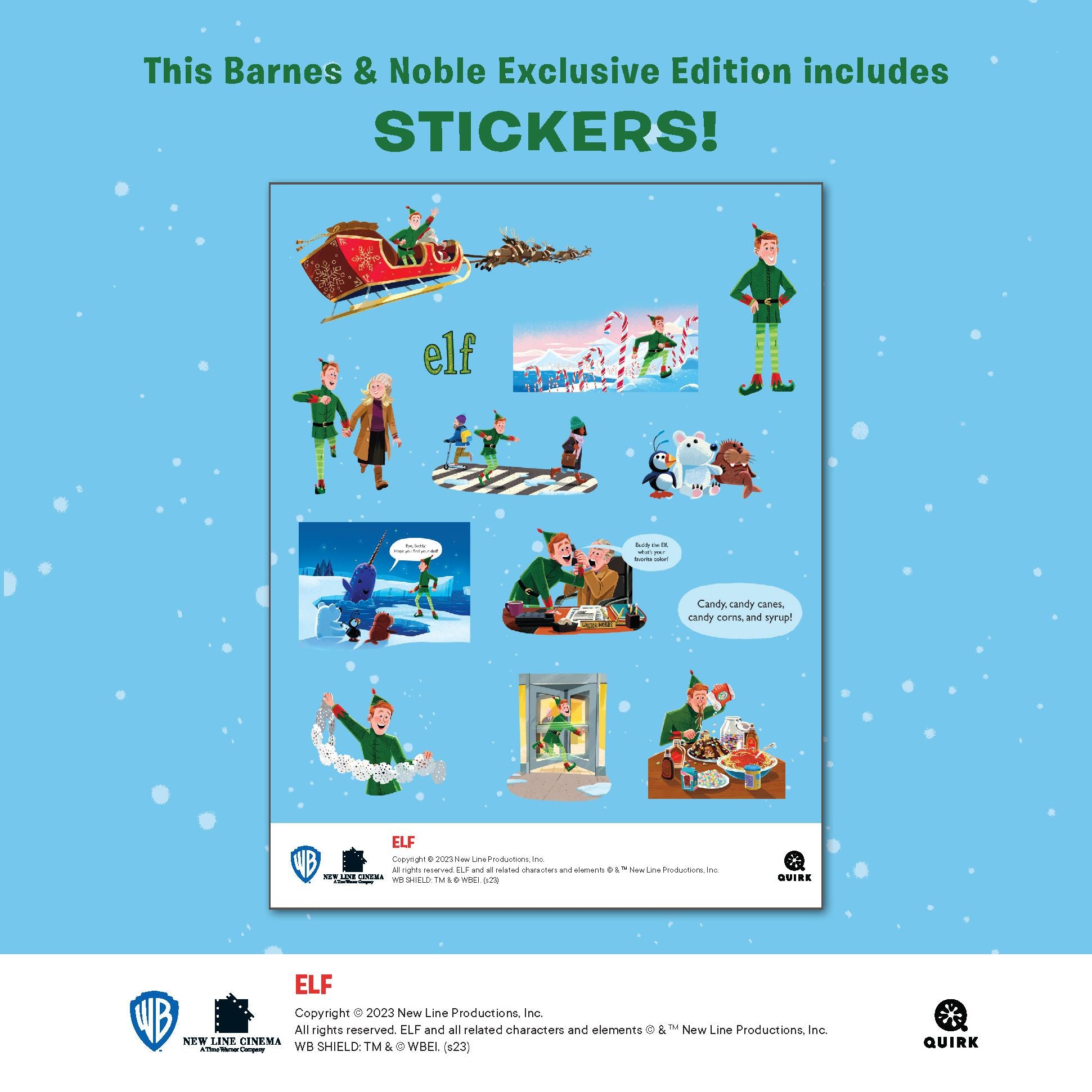 Elf: The Classic Illustrated Storybook (B&N Exclusive Edition)