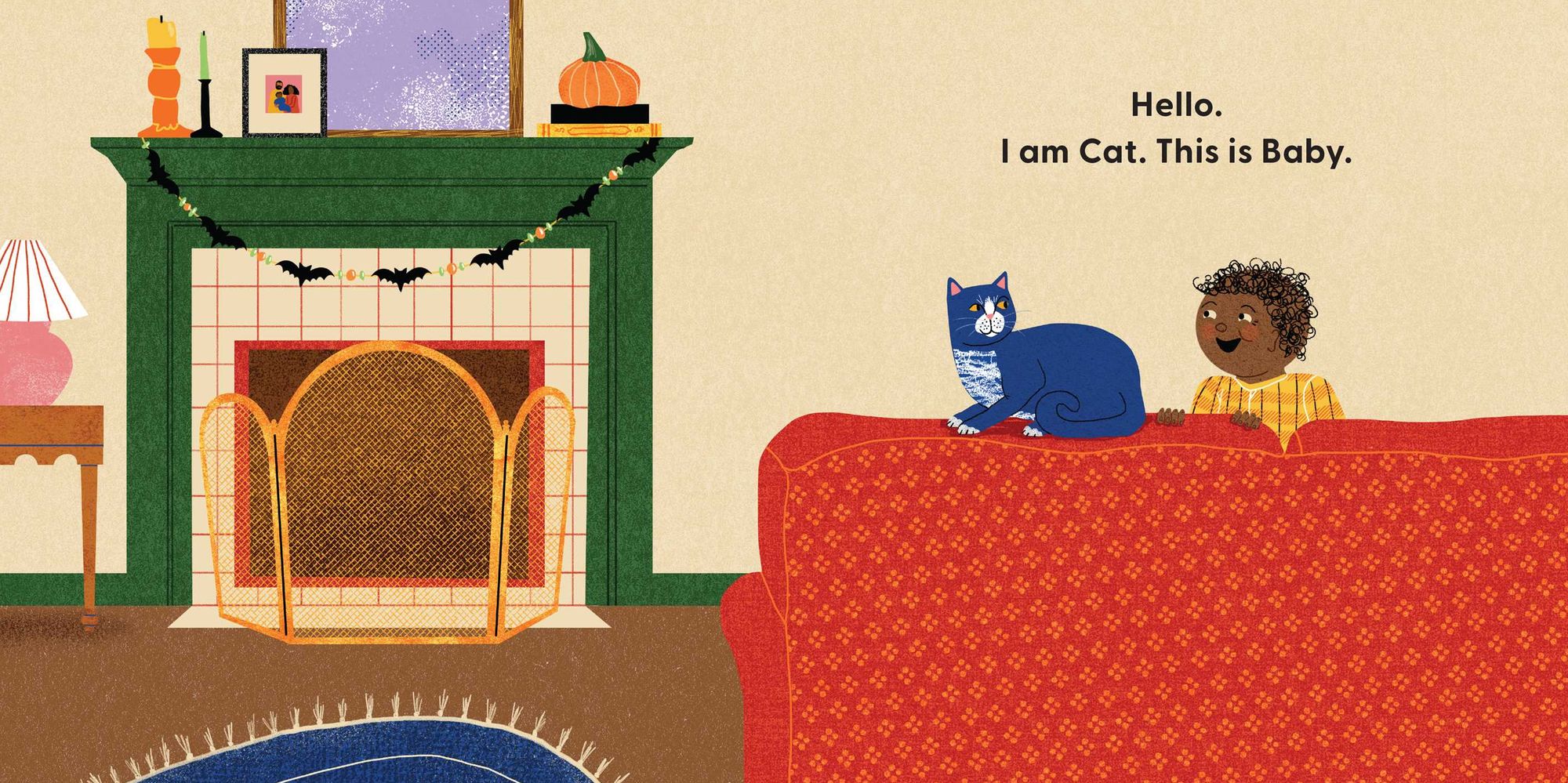 Cat's First Halloween: A Board Book