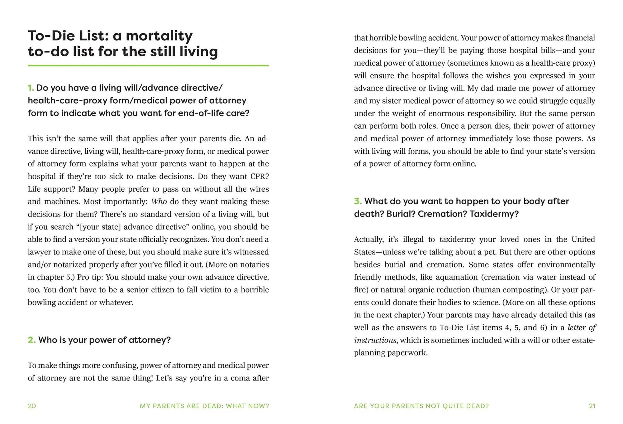 My Parents Are Dead: What Now?: A Panic-Free Guide to the Practicalities of Death