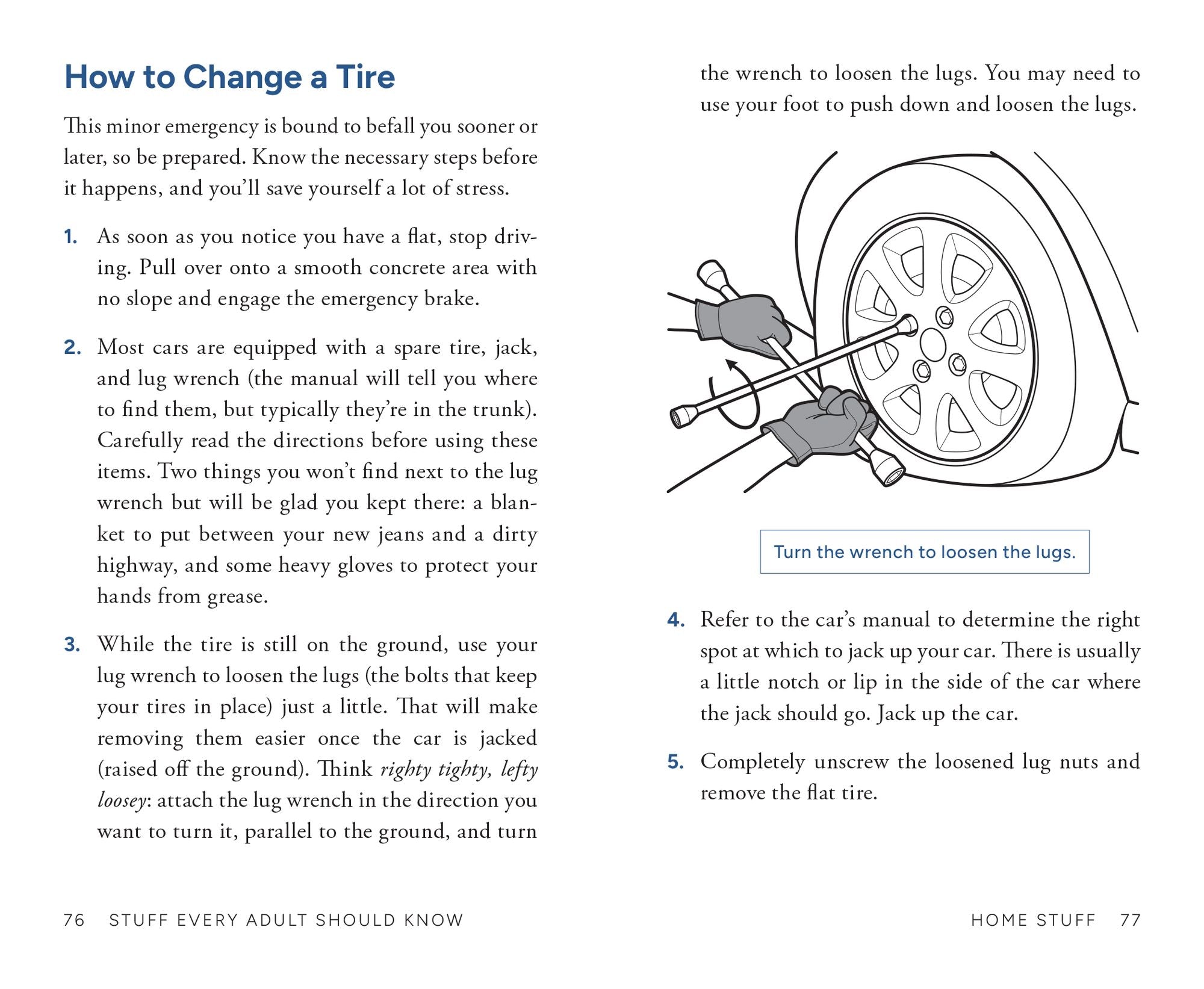 Stuff Every Adult Should Know: A Pocket-Sized Guide to Grown-Up Know-How, from Taxes to Small Talk