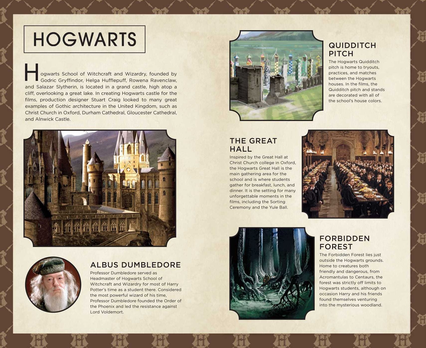 Harry Potter: Hogwarts Hardcover Ruled Journal