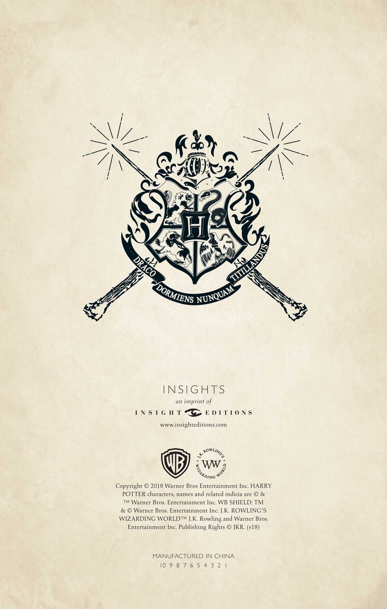 Harry Potter: Hogwarts Hardcover Ruled Journal