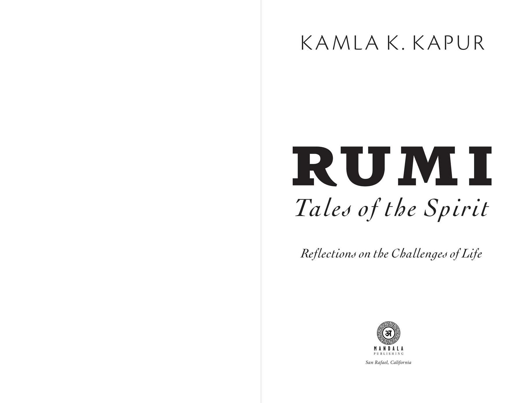 Rumi: Tales of the Spirit: A Journey to Healing the Heart