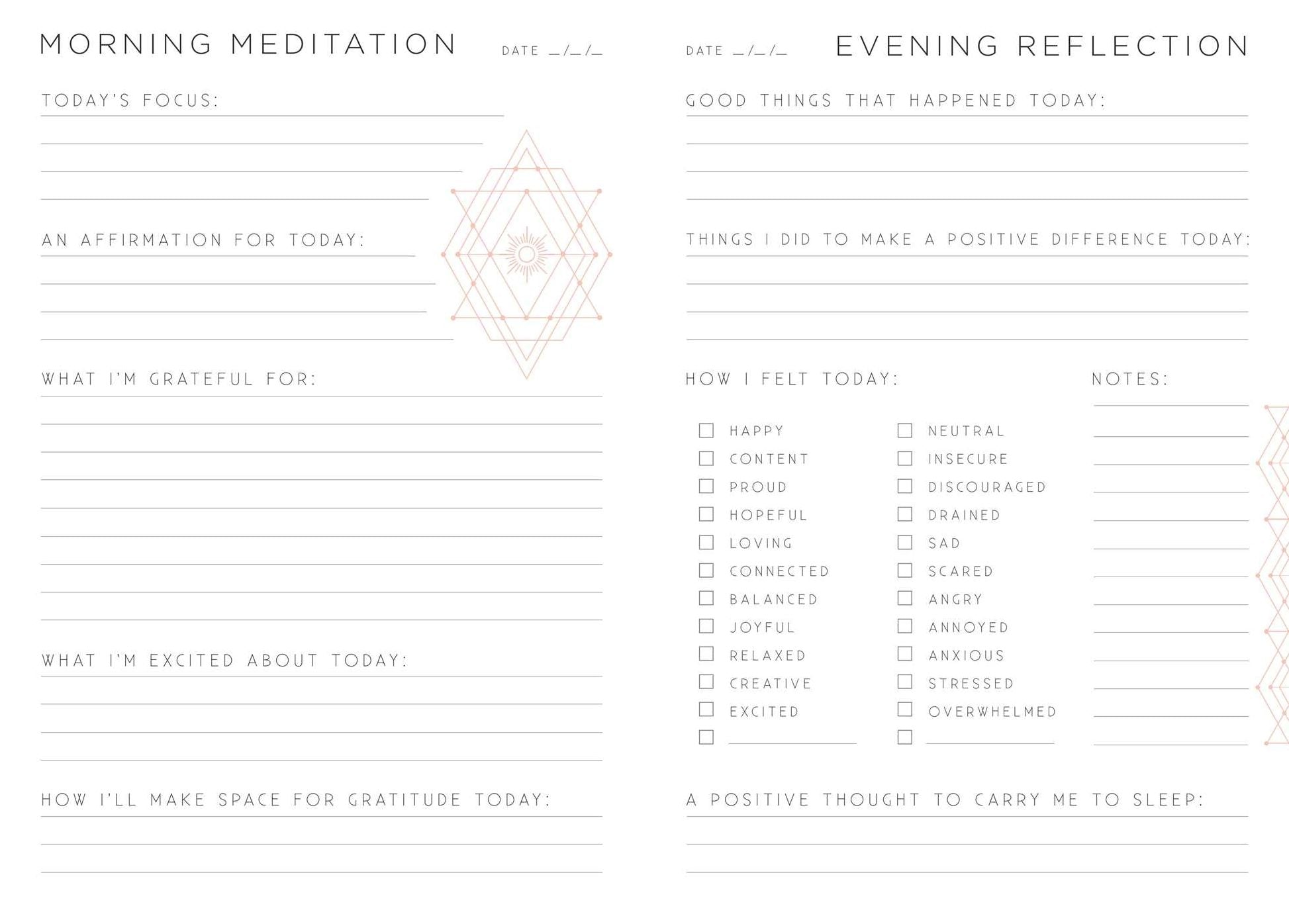 Gratitude: A Day and Night Reflection Journal