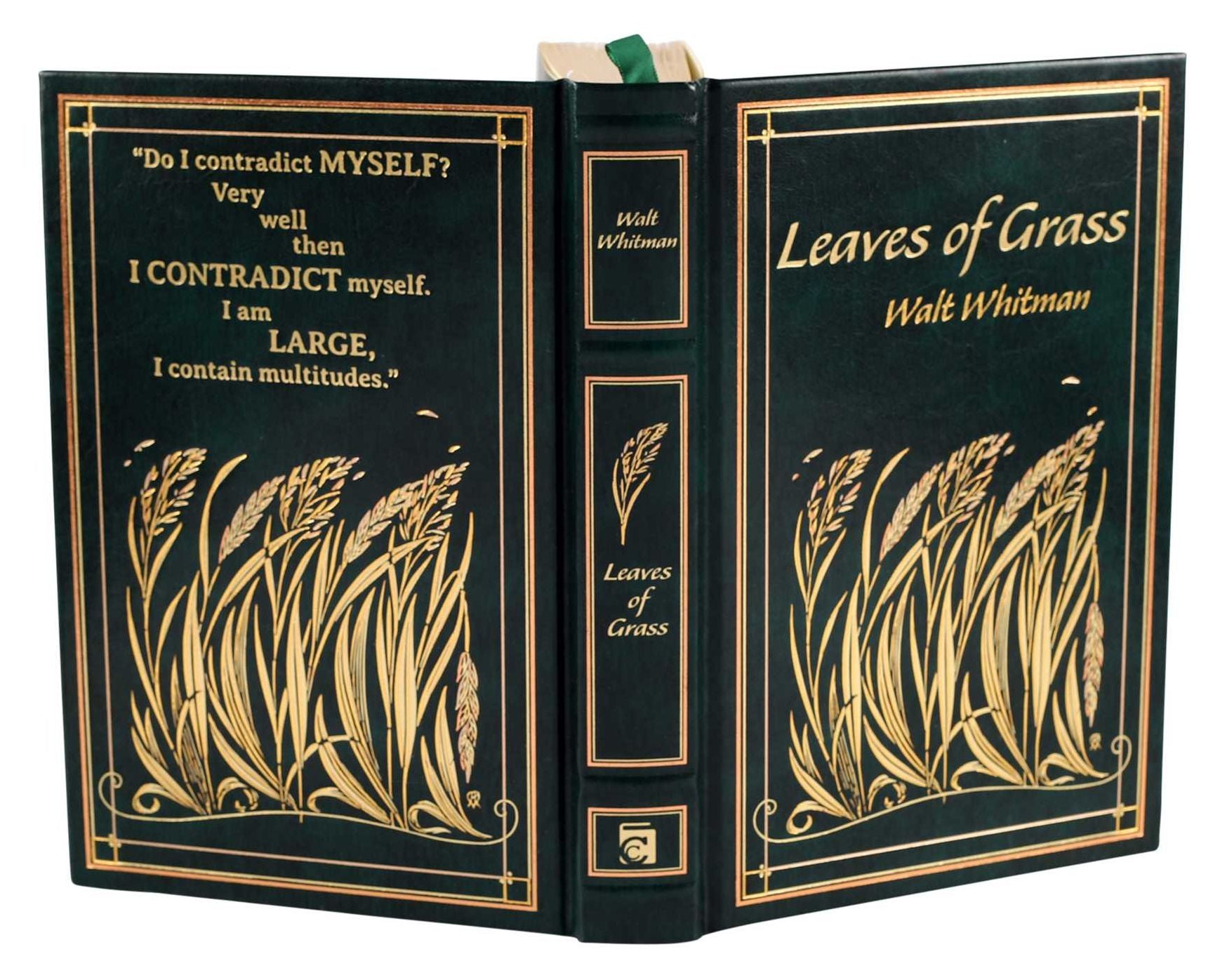 Leaves of Grass (Deluxe Leatherbound Edition)
