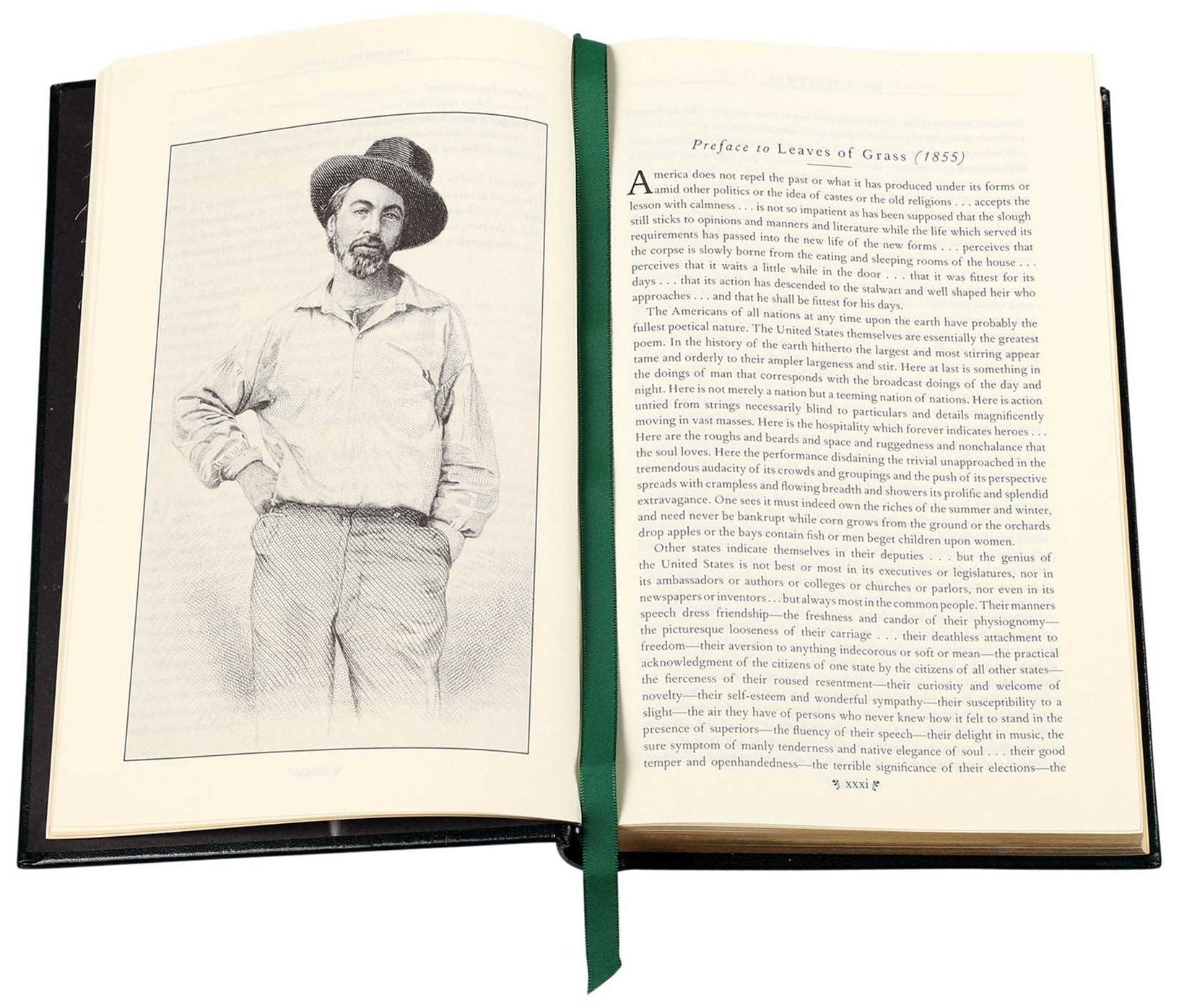 Leaves of Grass (Deluxe Leatherbound Edition)