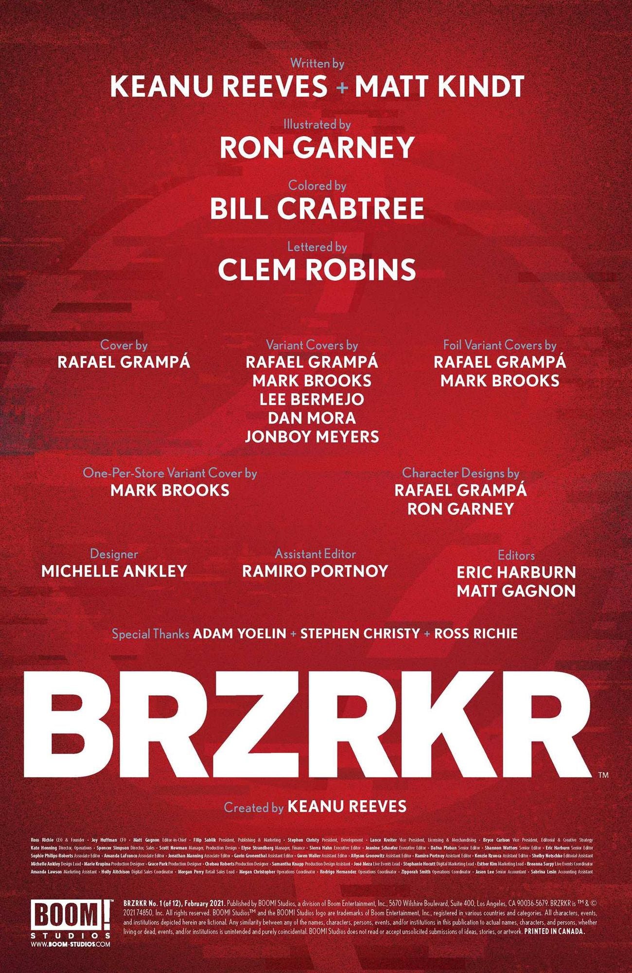 BRZRKR Vol. 1