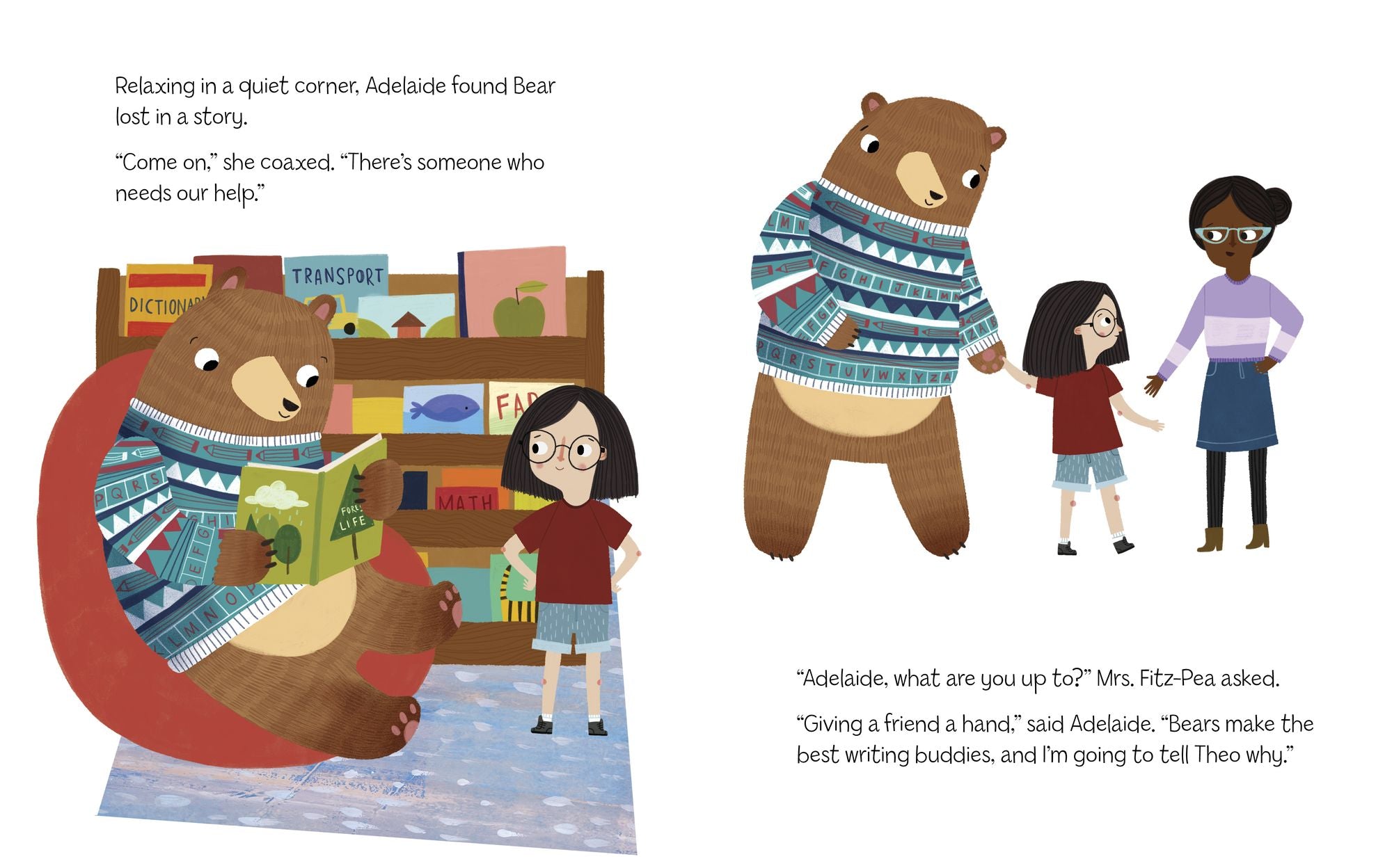 Bears Make the Best Writing Buddies