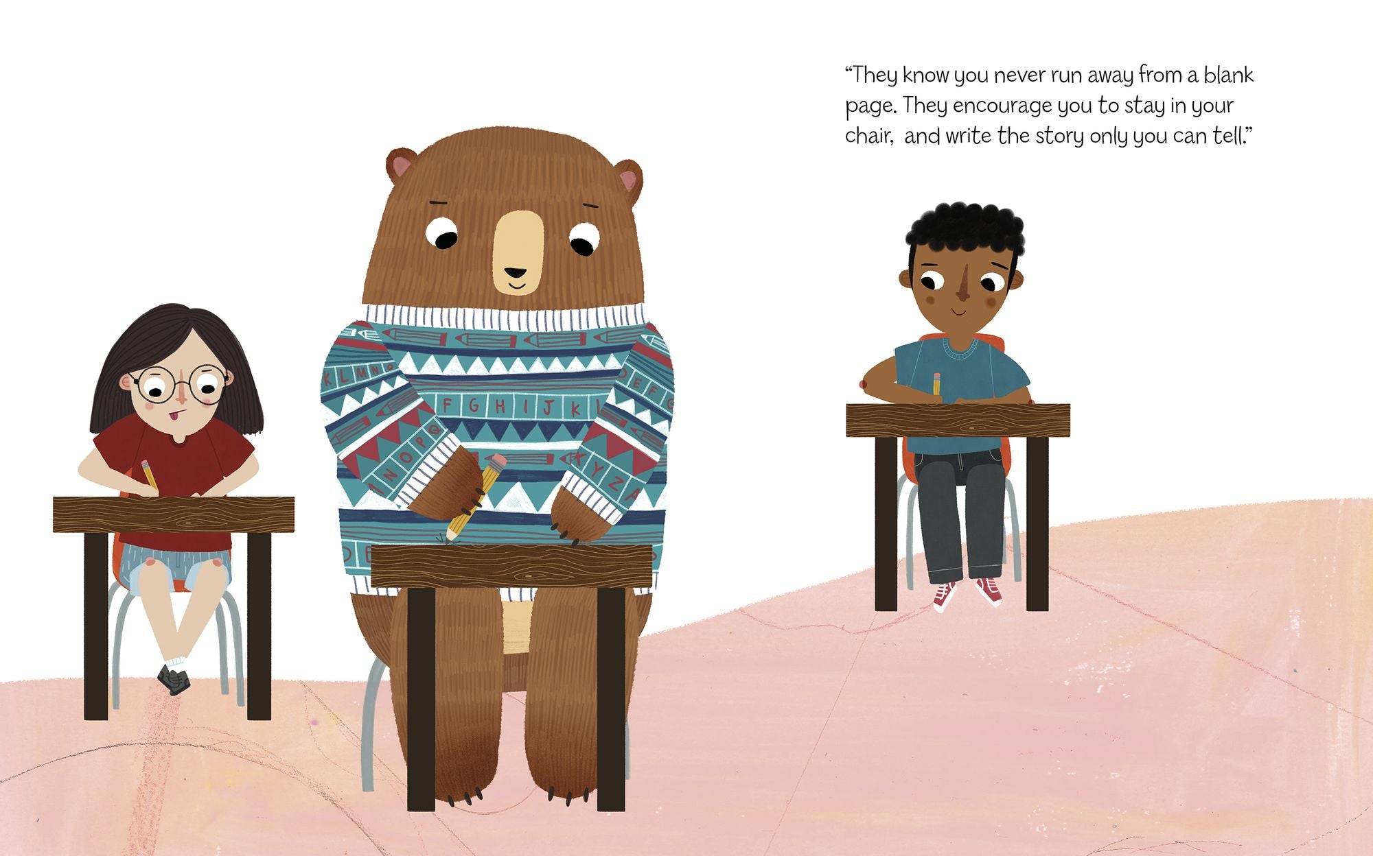 Bears Make the Best Writing Buddies