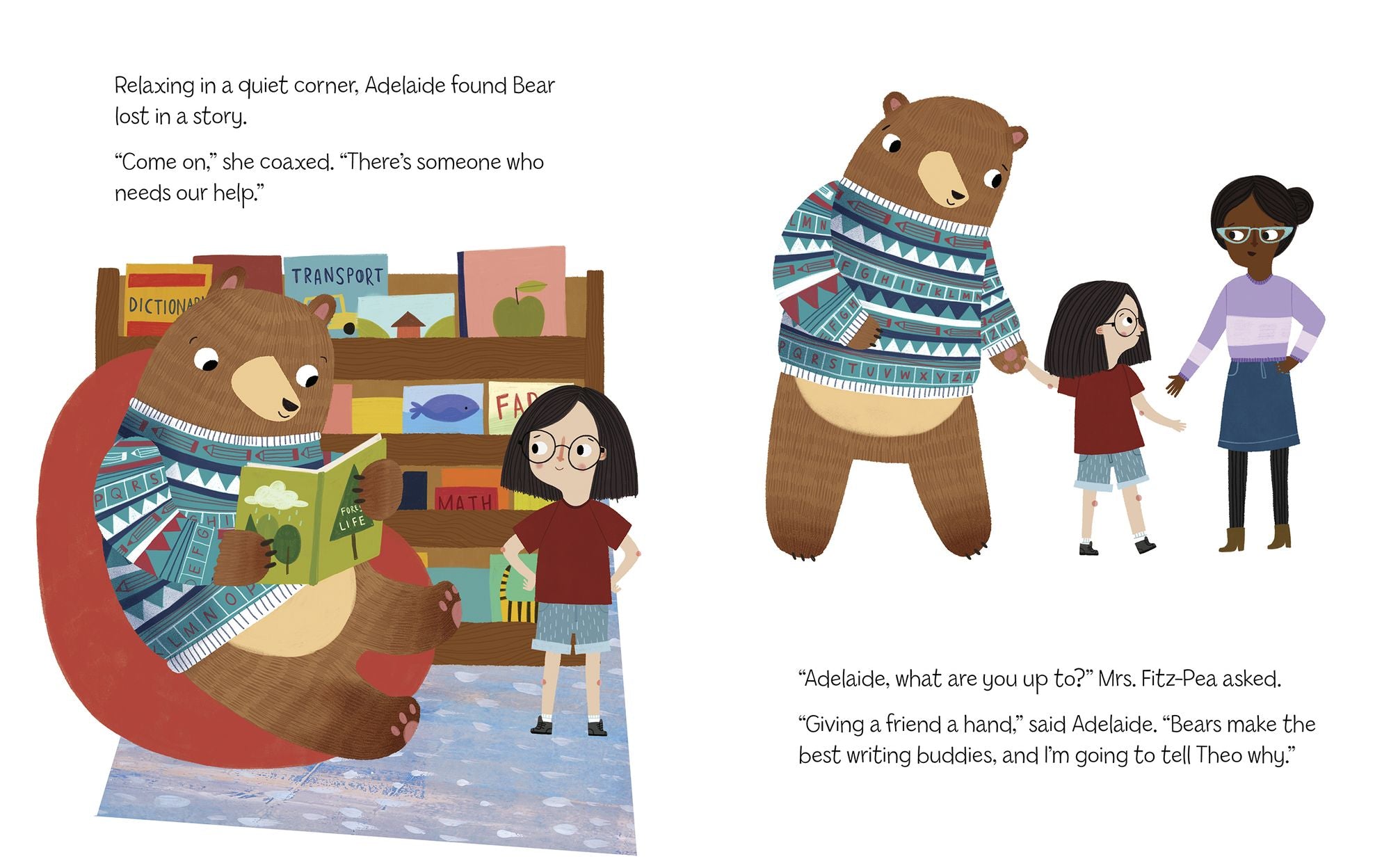 Bears Make the Best Writing Buddies