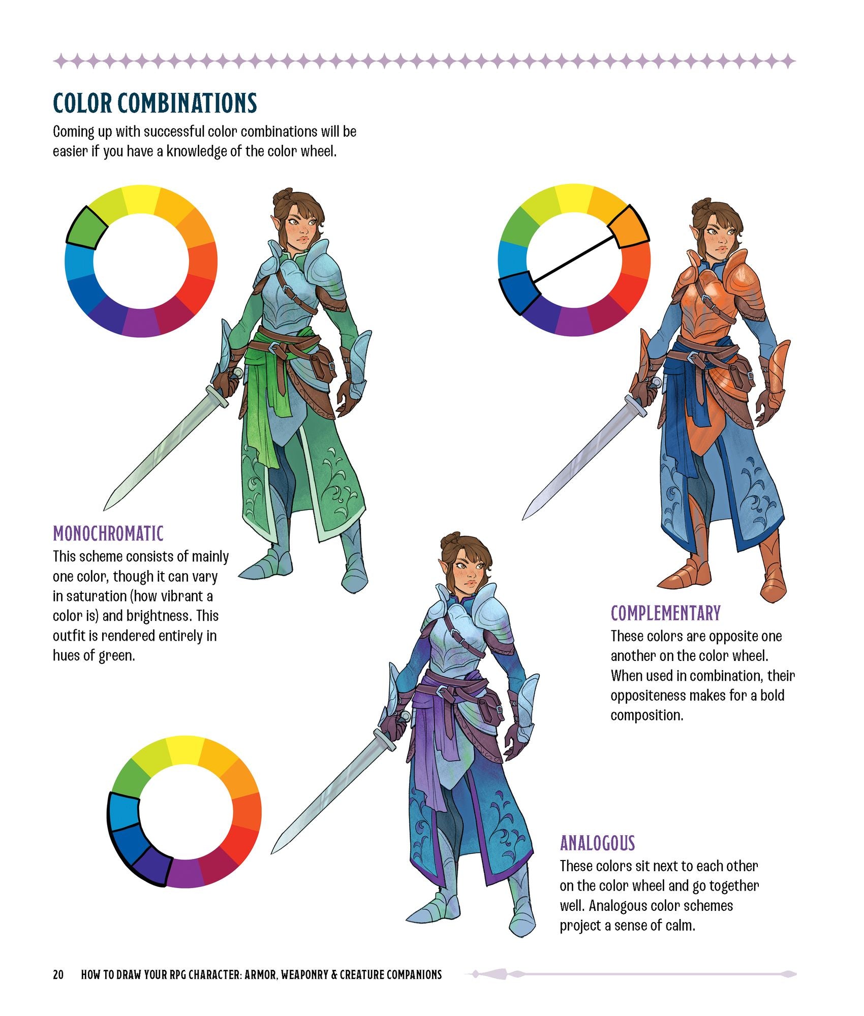 How to Draw Your RPG Character: Armor, Weaponry & Creature Companions - Guide to Drawing Clothing, Armor, Swords, and Dragons for Role-Playing Elves, Orcs, Druids, Sorcerers, and More: Customize Your Fantasy Character Step by Step