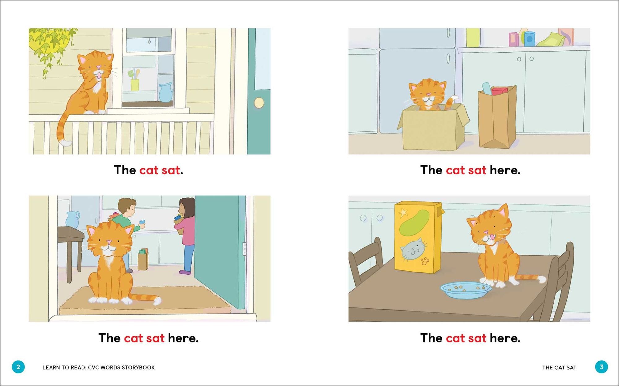 Learn to Read: CVC Words Storybook: 20 Simple Stories & Activities for Beginner Readers