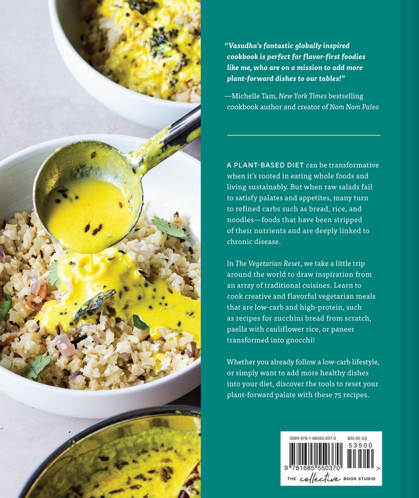 The Vegetarian Reset: 75 Low-Carb, Plant-Forward Recipes from Around the World