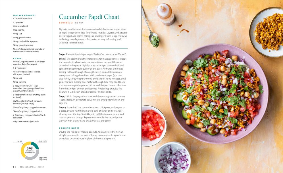 The Vegetarian Reset: 75 Low-Carb, Plant-Forward Recipes from Around the World