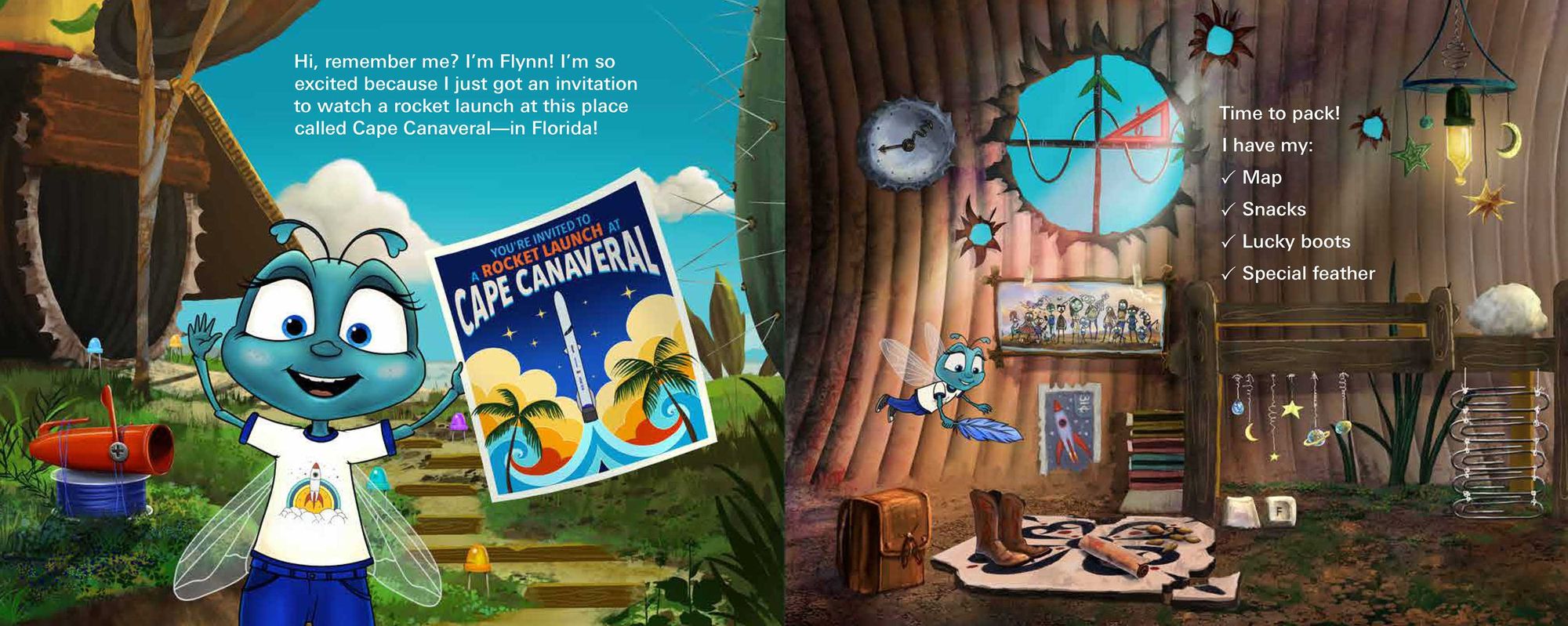 The Fly Who Flew Under the Sea