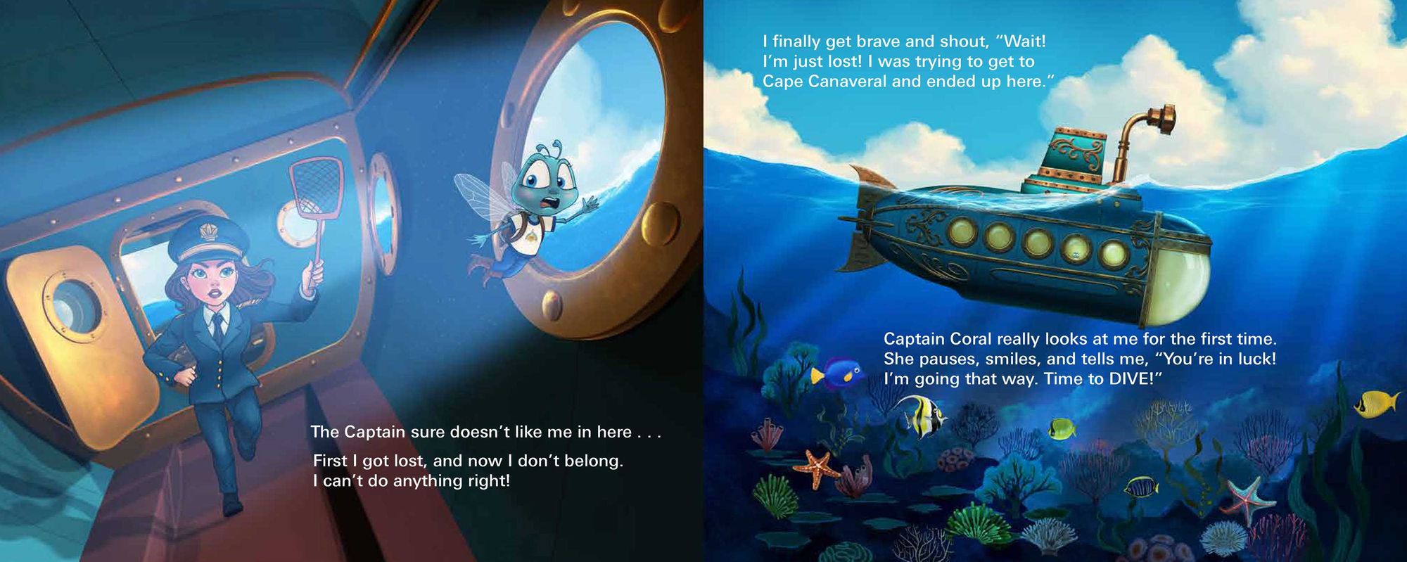 The Fly Who Flew Under the Sea