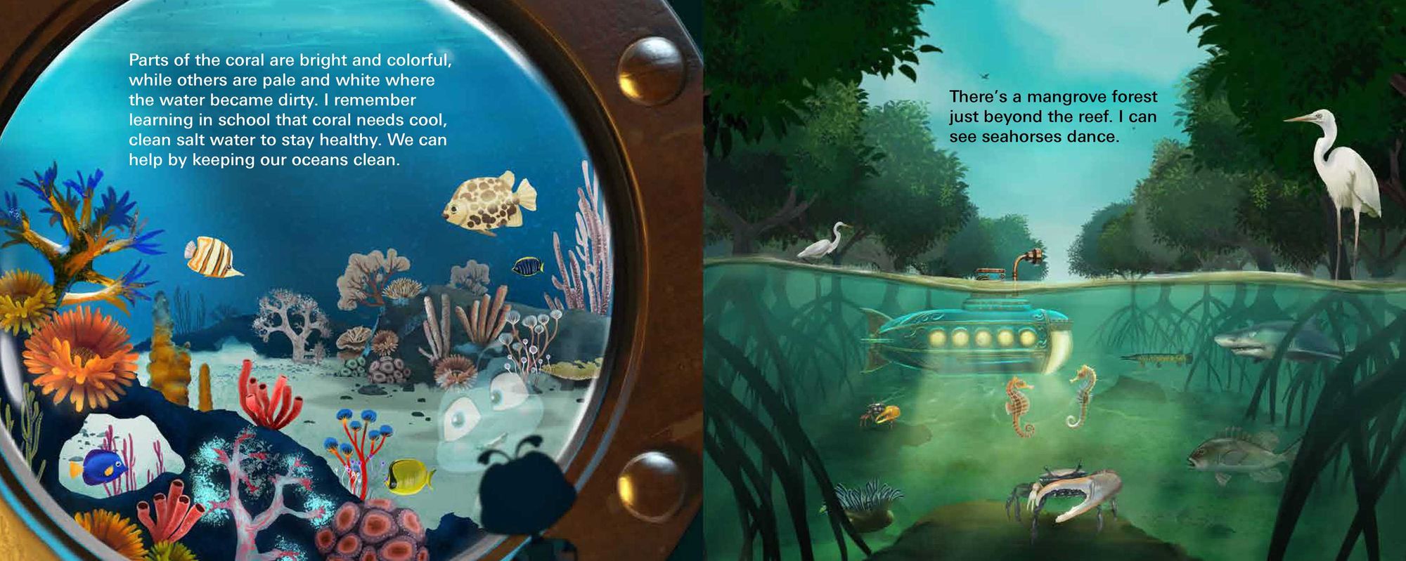 The Fly Who Flew Under the Sea