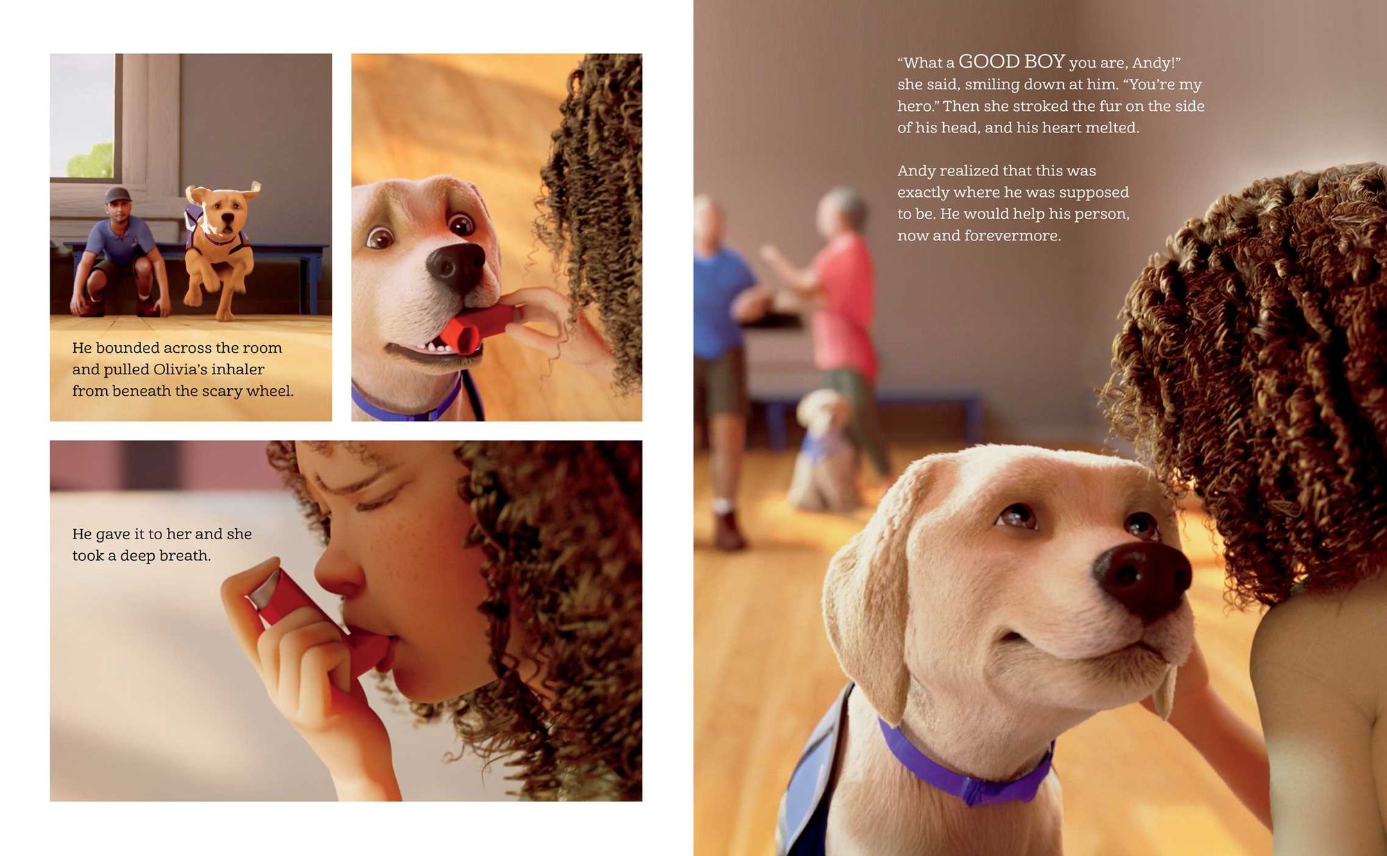 Andy: A Dog's Tale (Canine Companions)