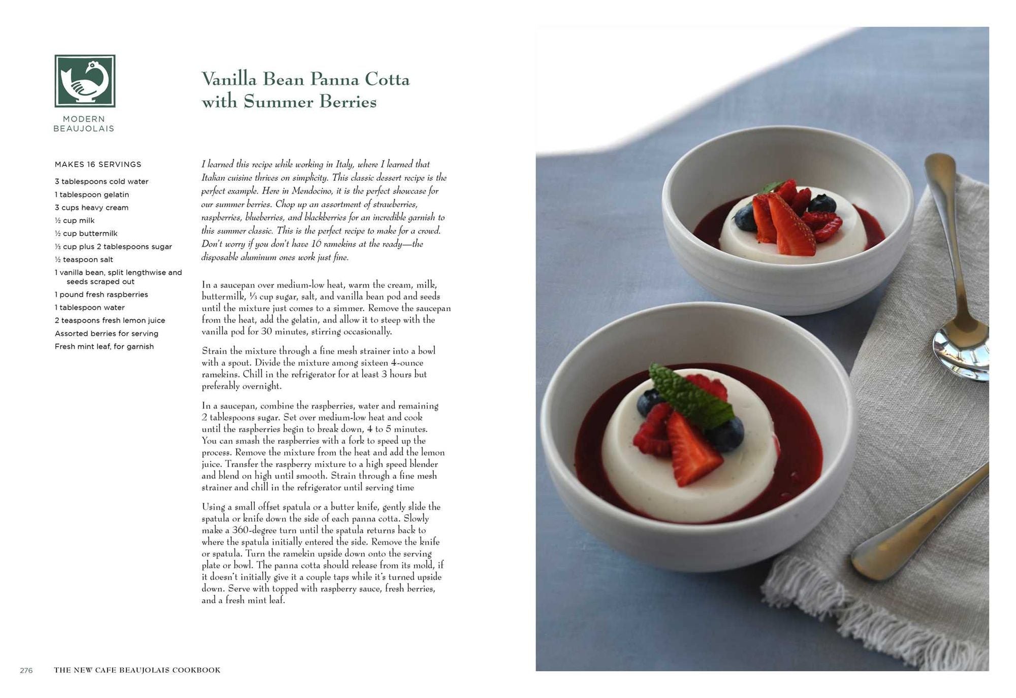 The New Cafe Beaujolais Cookbook: Recipes from the Iconic Mendocino Restaurant