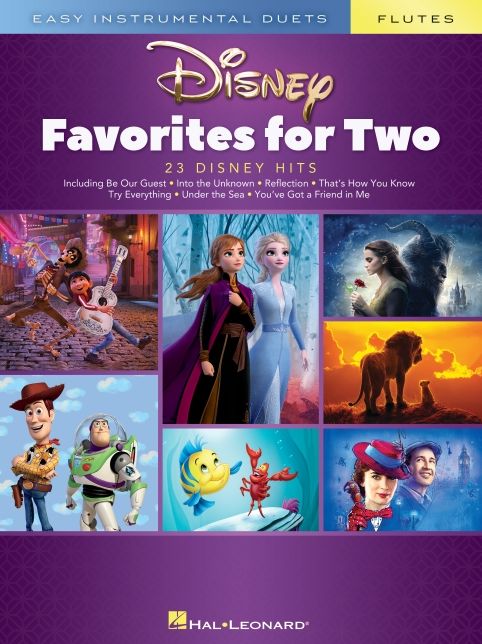 Disney Favorites for Two: Easy Instrumental Duets - Flute Edition