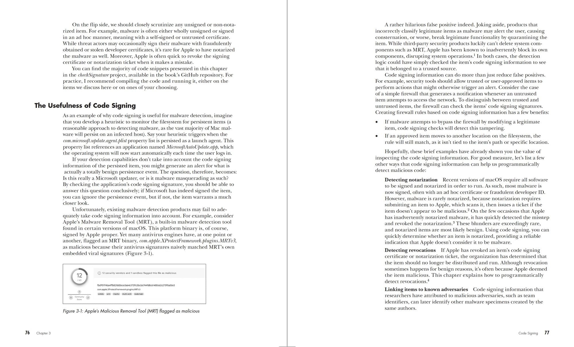 The Art of Mac Malware, Volume 2: Detecting Malicious Software