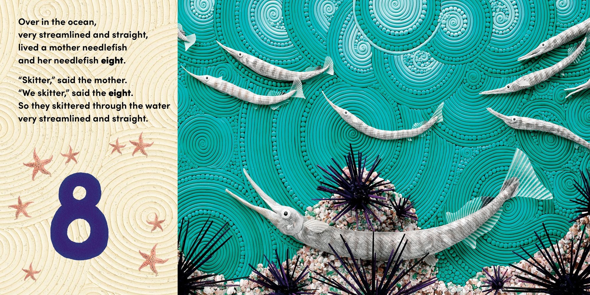 Over in the Ocean: A beach baby animal habitat book