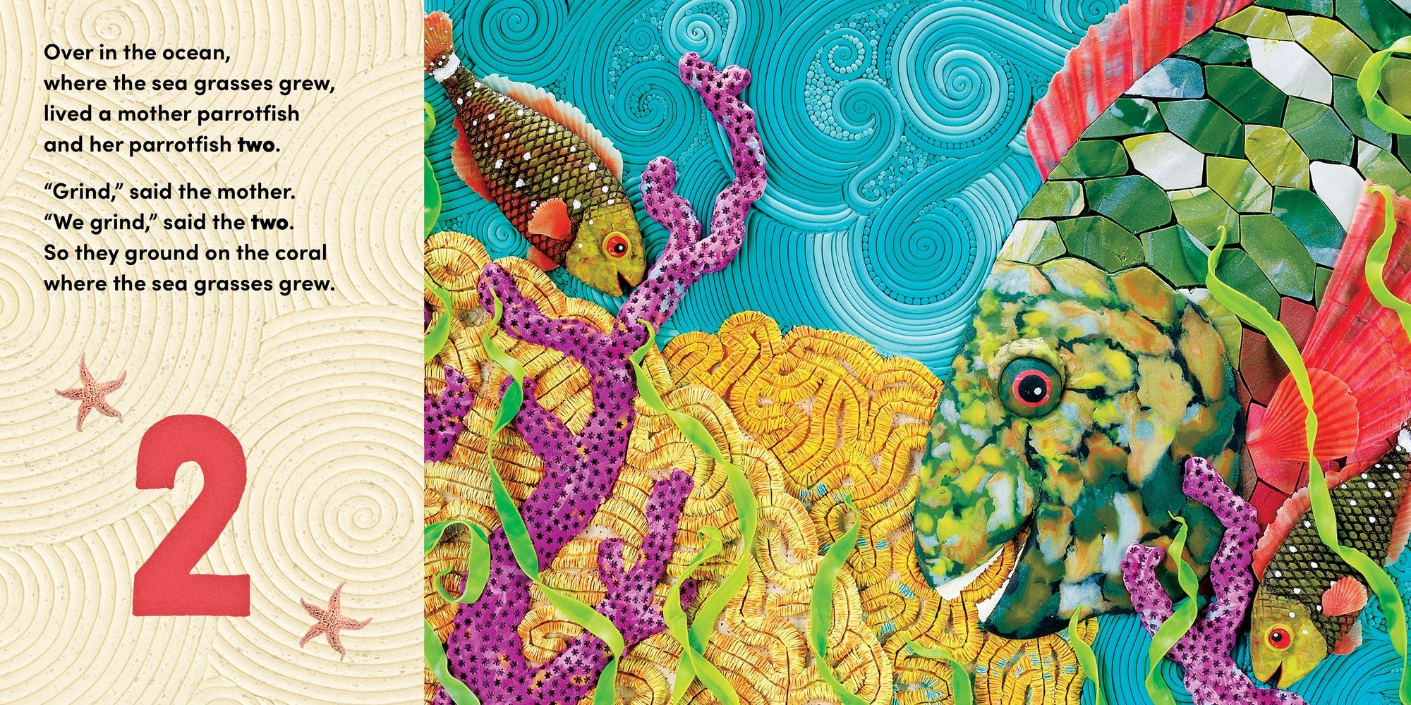 Over in the Ocean: A beach baby animal habitat book