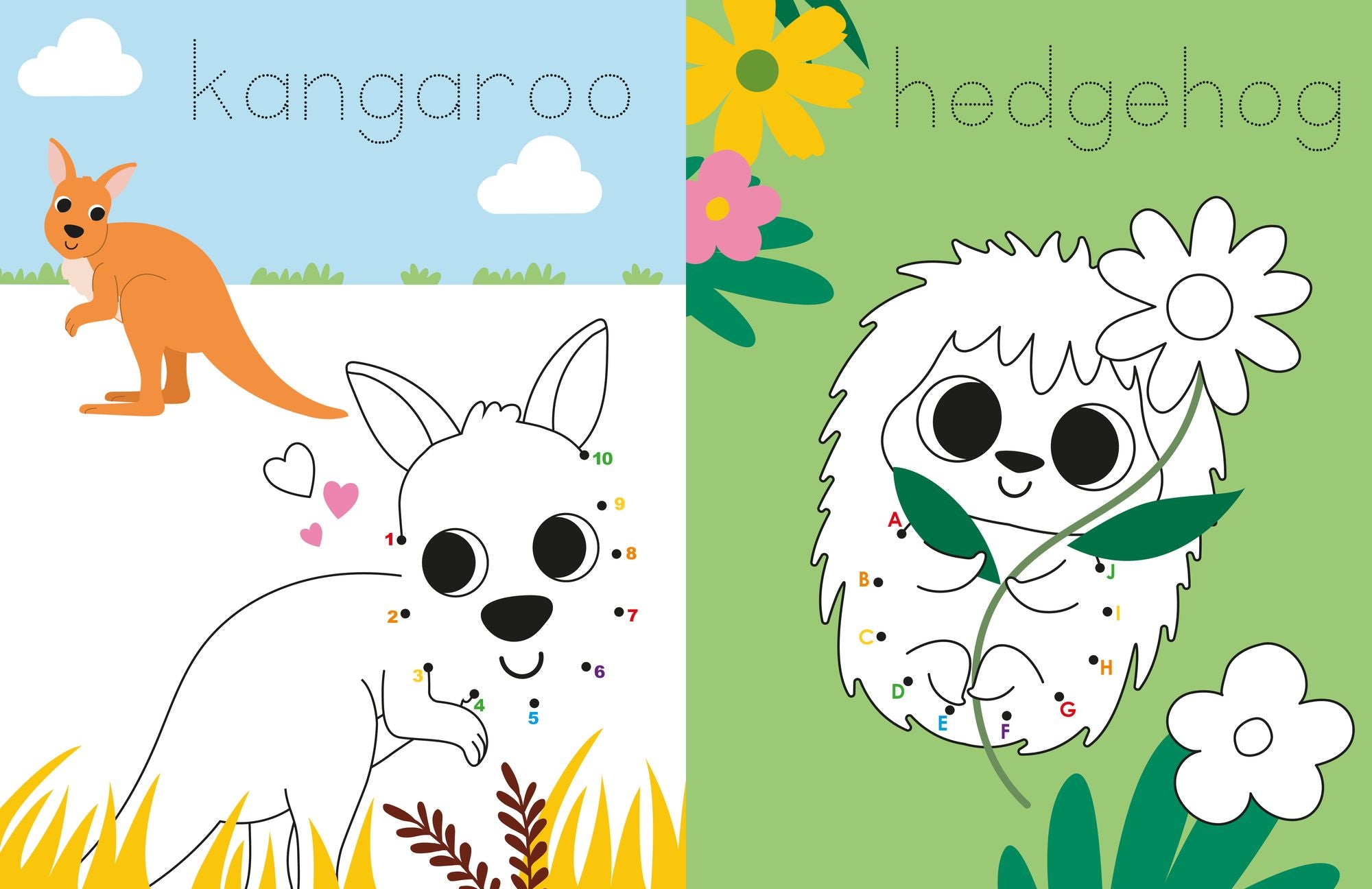 My First Dot To Dot Activity Book: Baby Animals