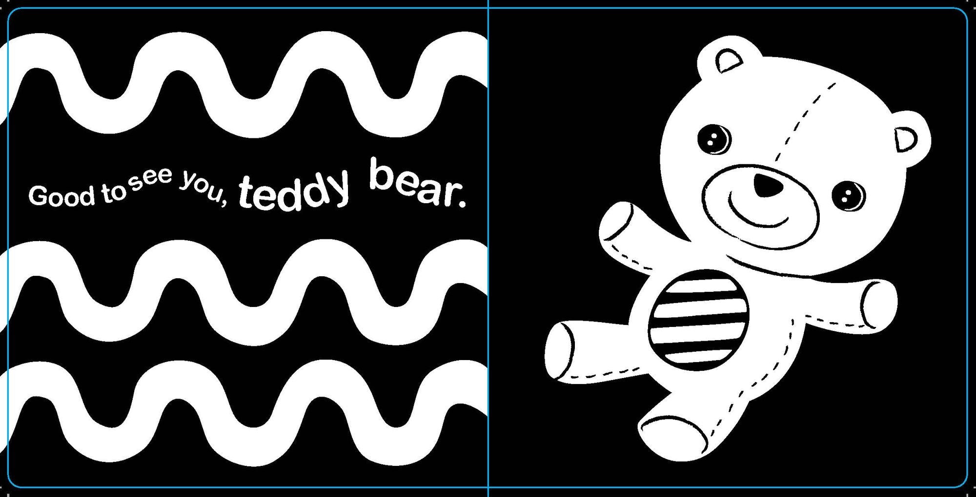 Hello, Bedtime: A Perfect High-Contrast Black-and-White Board Book for a Baby Shower Gift to Newborns and Babies