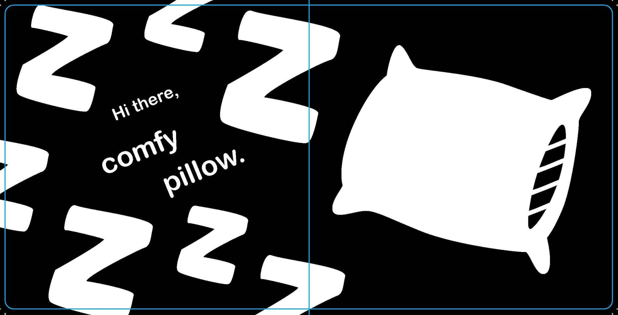 Hello, Bedtime: A Perfect High-Contrast Black-and-White Board Book for a Baby Shower Gift to Newborns and Babies