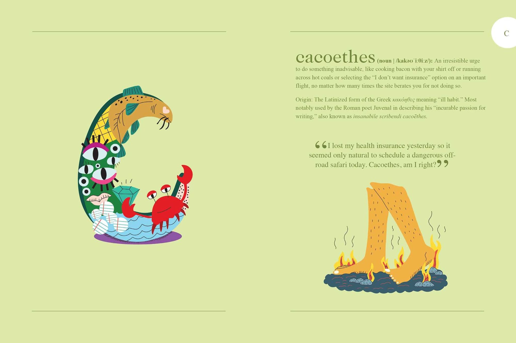 The Illustrated Compendium of Weirdly Specific Words: Including Bumbledom, Jumentous, Spaghettification, and More