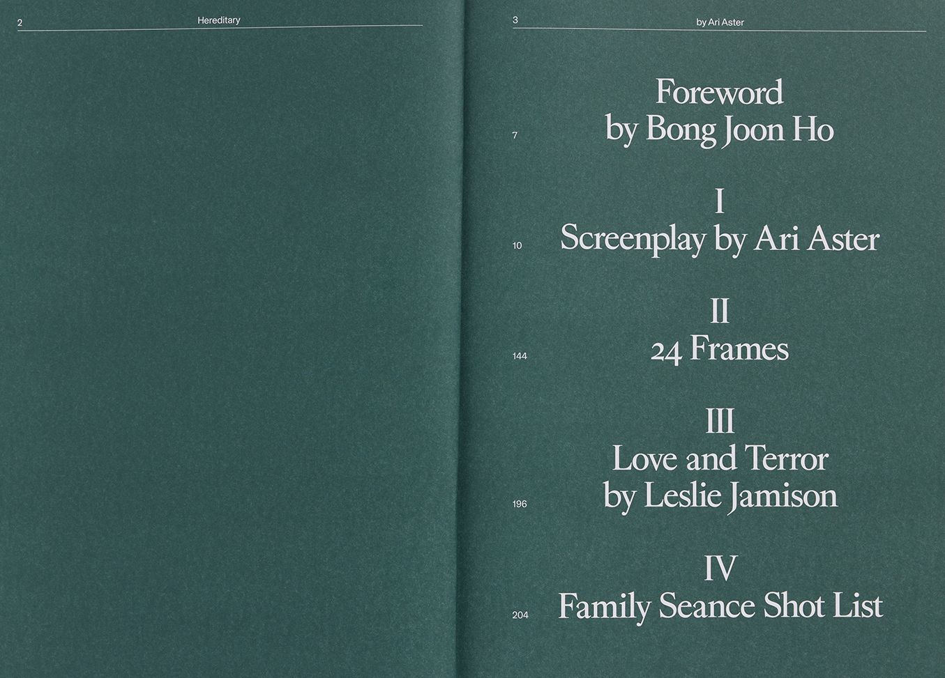 Hereditary Screenplay