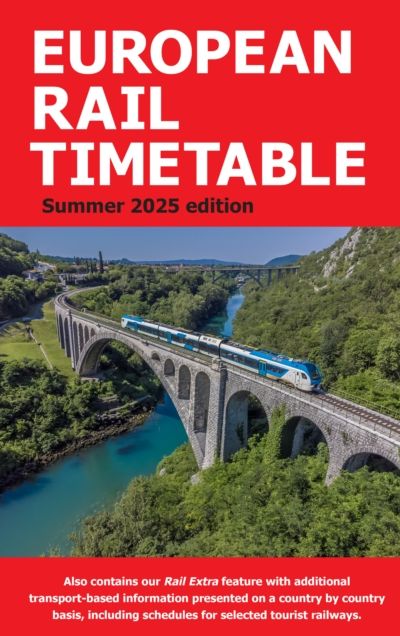 European Rail Timetable Summer 2025